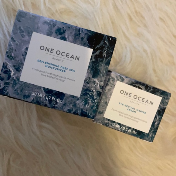 NIB One ocean Replenishing deep sea moisturizer & eye revival marine cream $250+ - Picture 2 of 7
